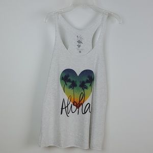 ISLAND SOLE RAZOR BACK TANK TOP